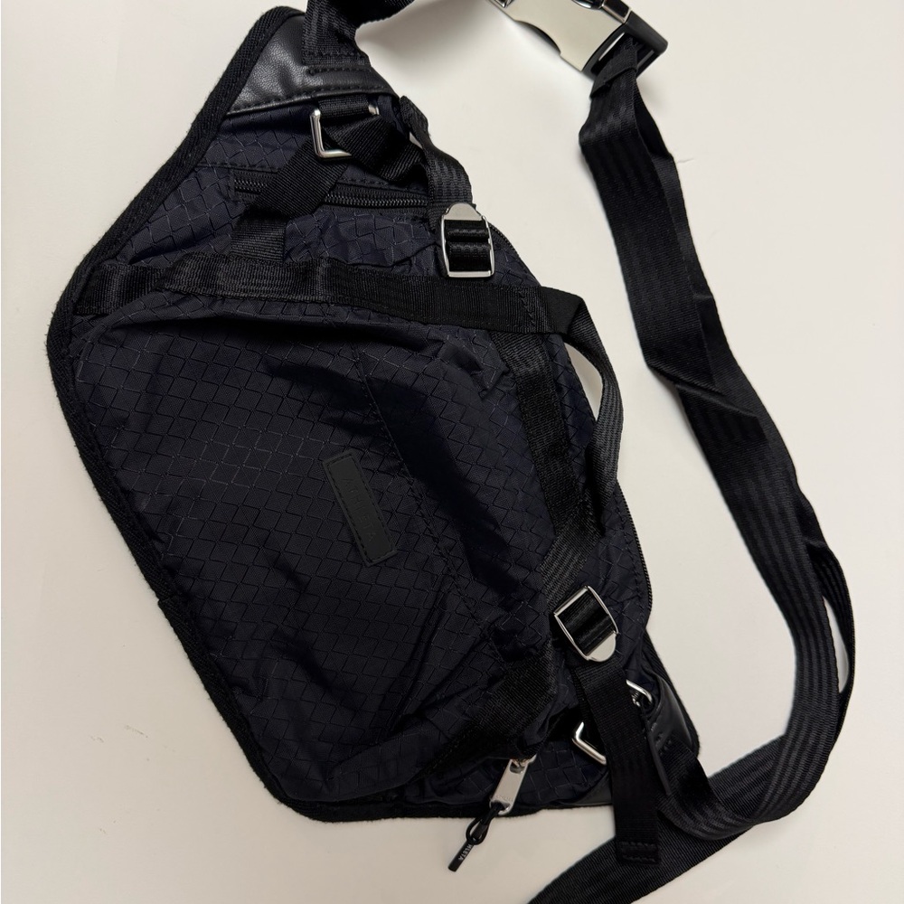 Athleta Nylon Black Crossbody Bag